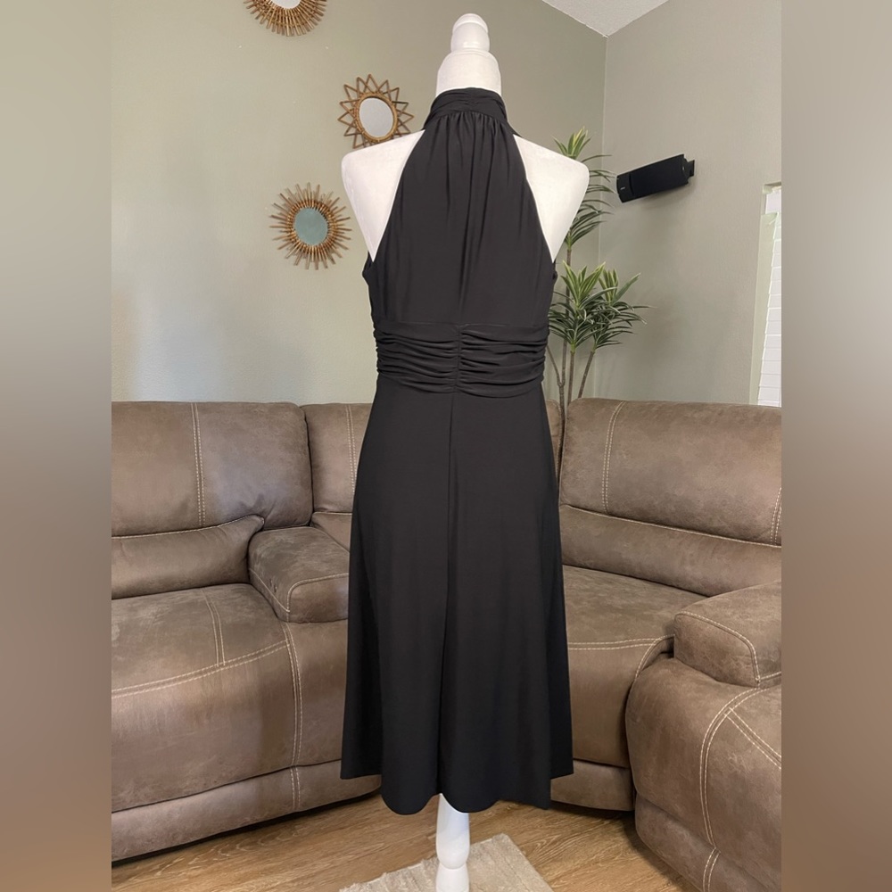 NWT Little Black Dress by Anne Klein Sz 6 Summer LBD Formal Event Party Resort - Picture 7 of 12